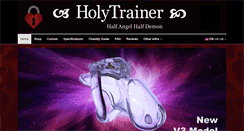 Desktop Screenshot of holytrainer.com