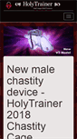 Mobile Screenshot of holytrainer.com